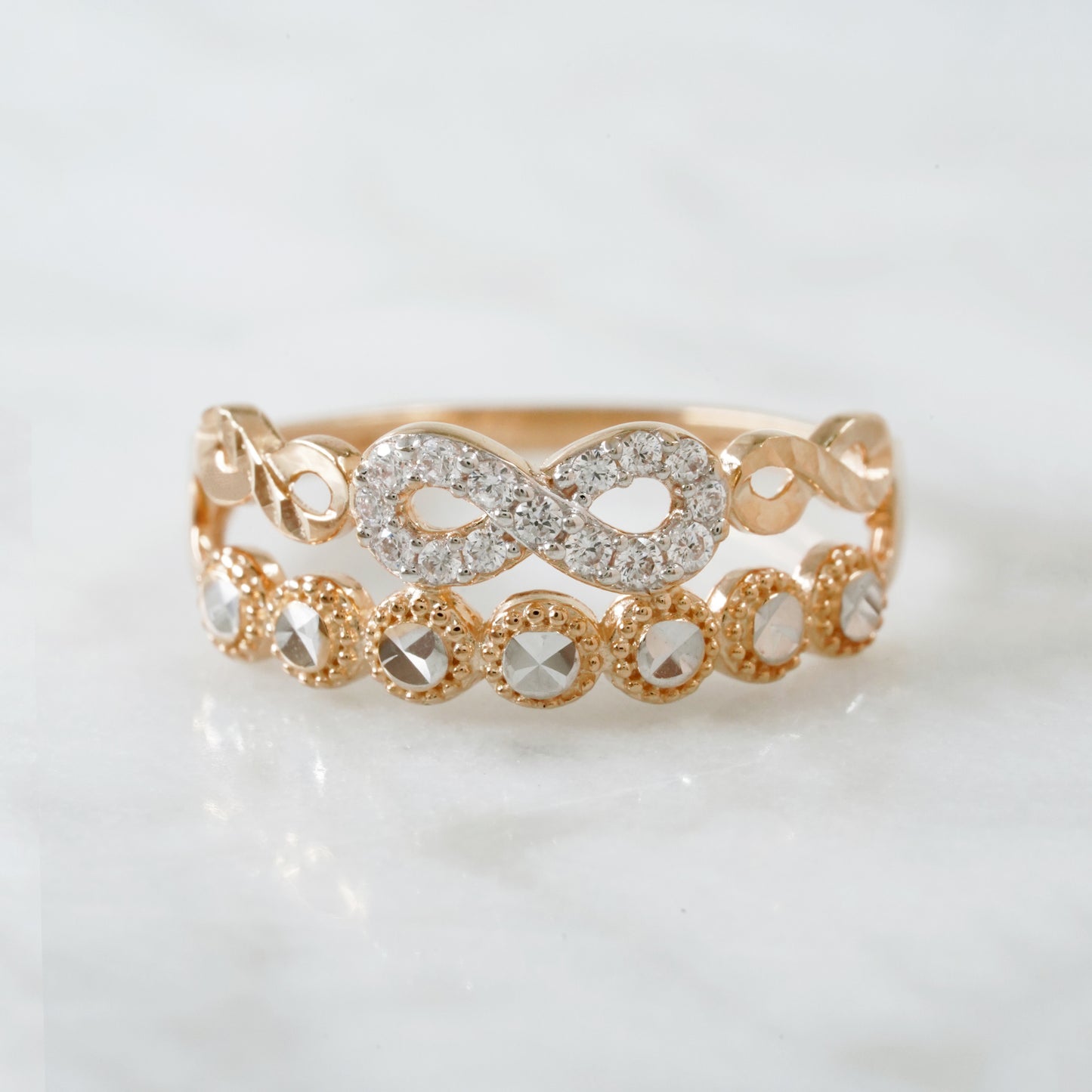 Raebella Infinity Ring