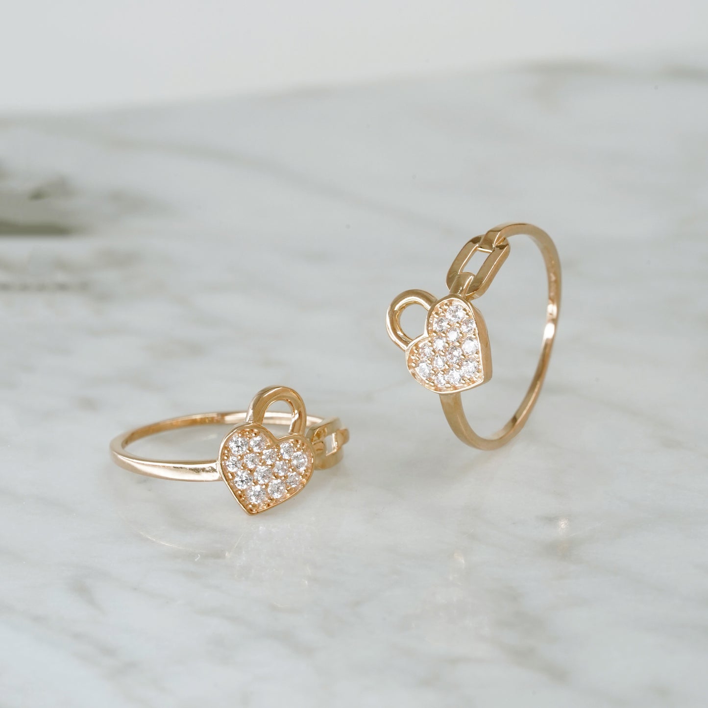 Viviana Heart Key Ring