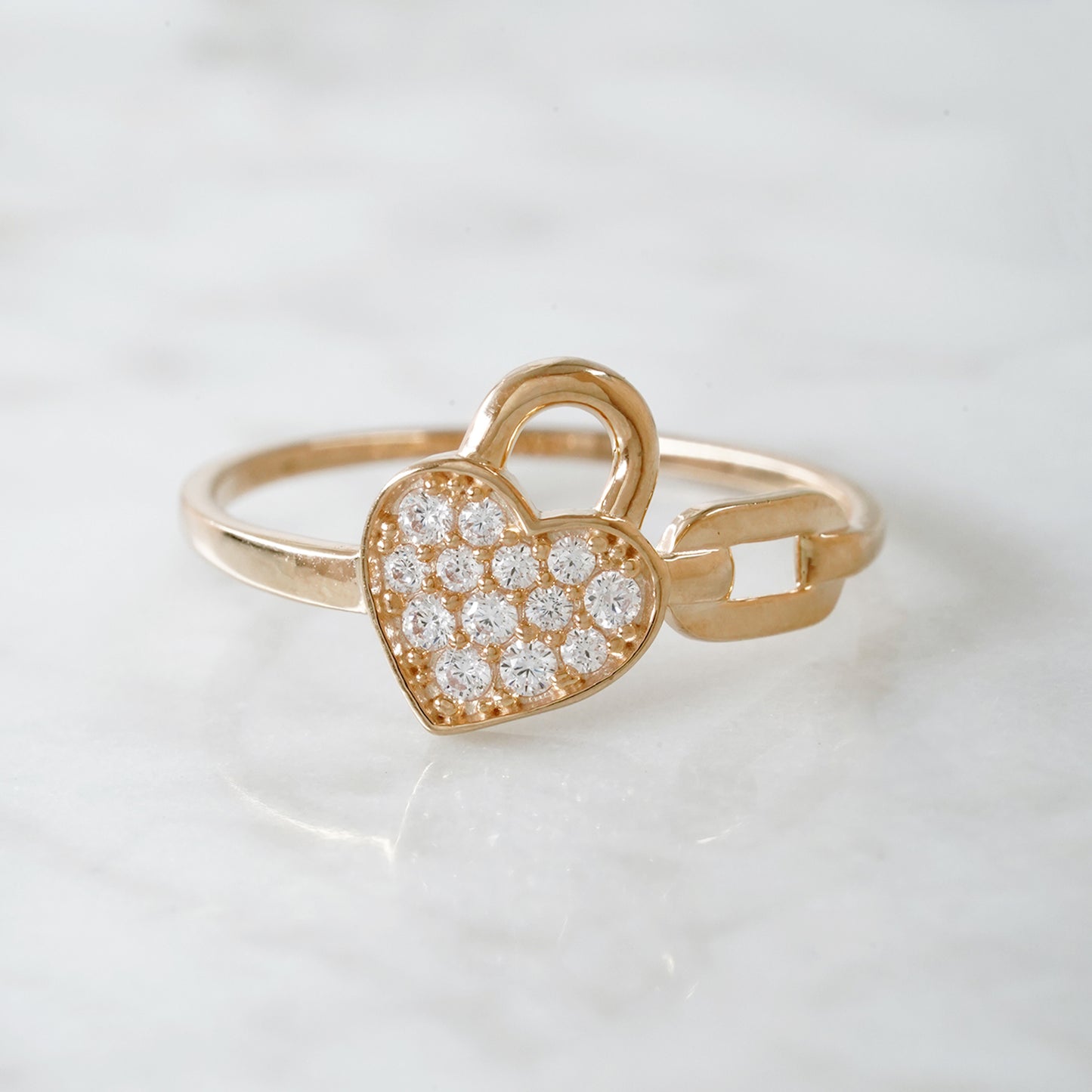 Viviana Heart Key Ring