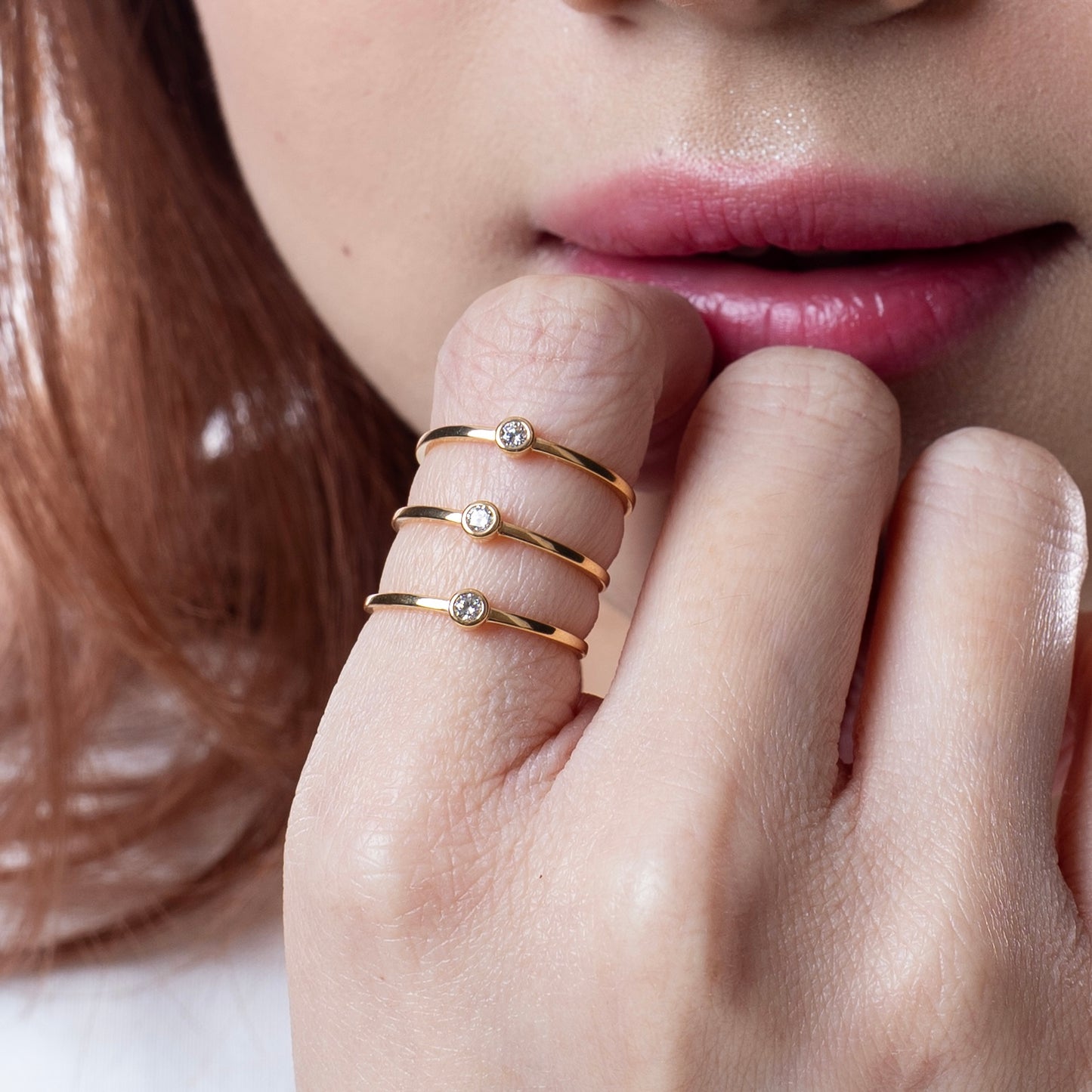 Selma Single Bezel Ring