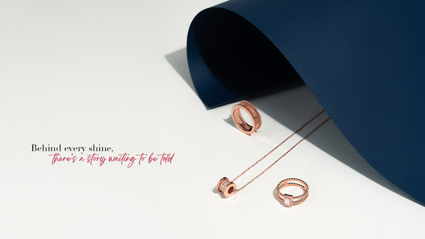 Elshie Petite Rose Ring