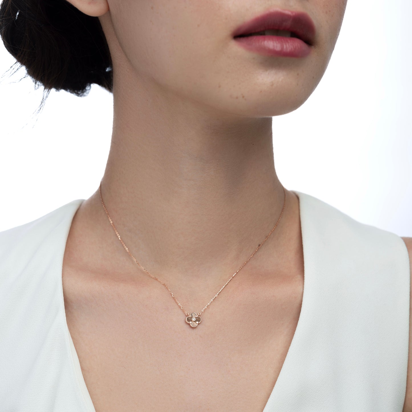 Venice Single Clover Necklace