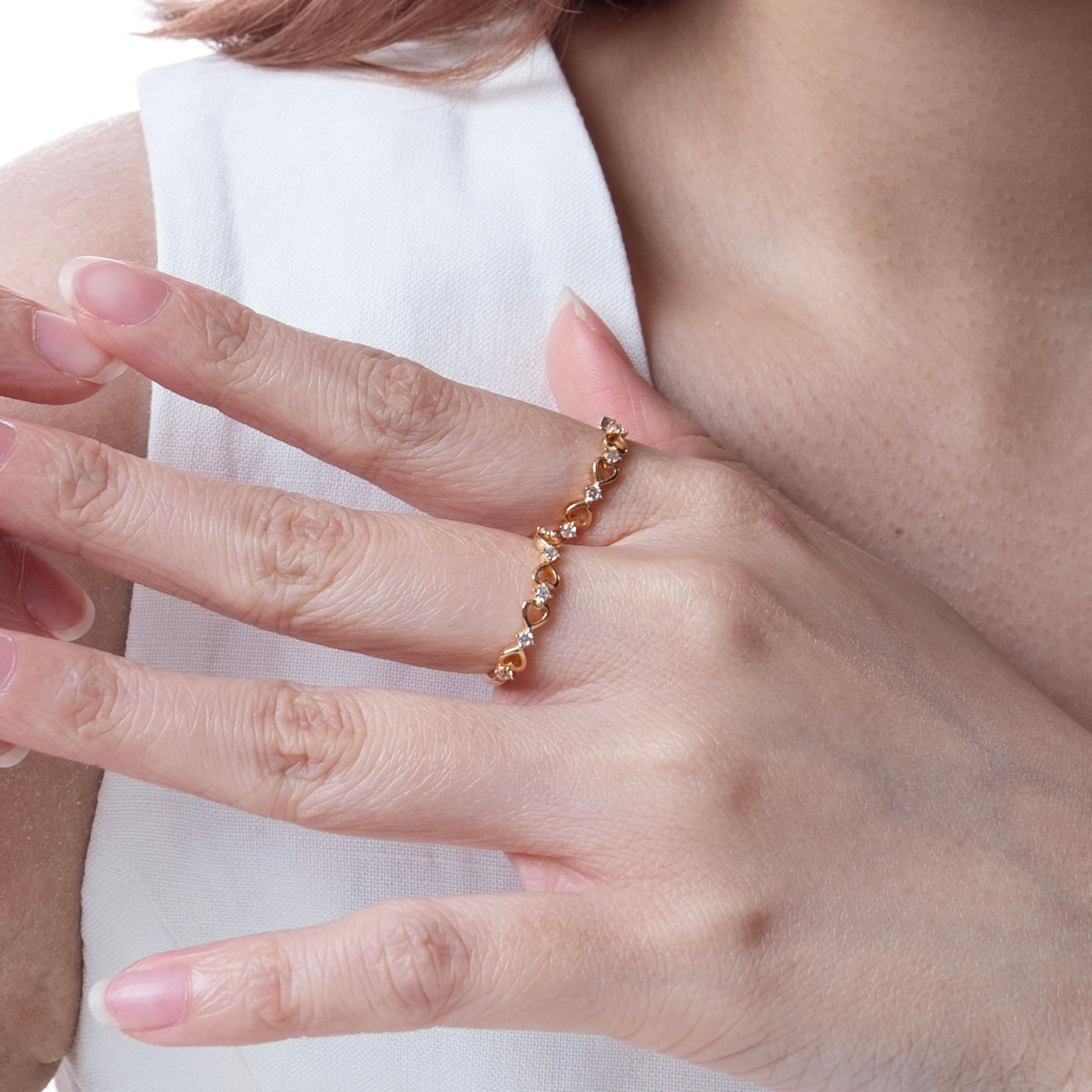 Rivera Love Chain Ring