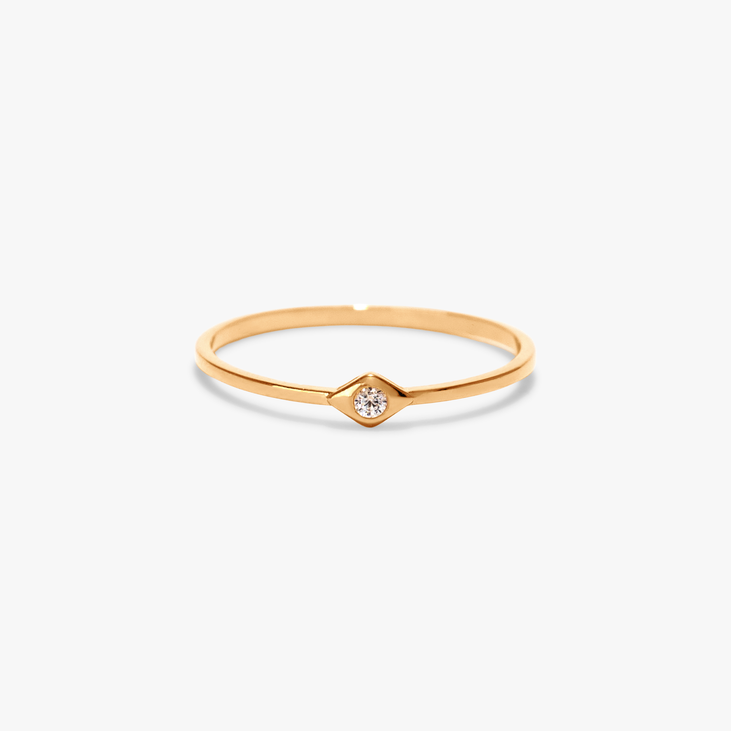 Raquel Hexa Bezel Ring