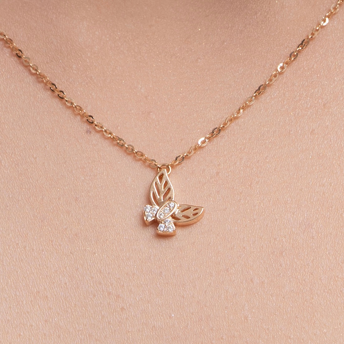 Darla Butterfly Necklace