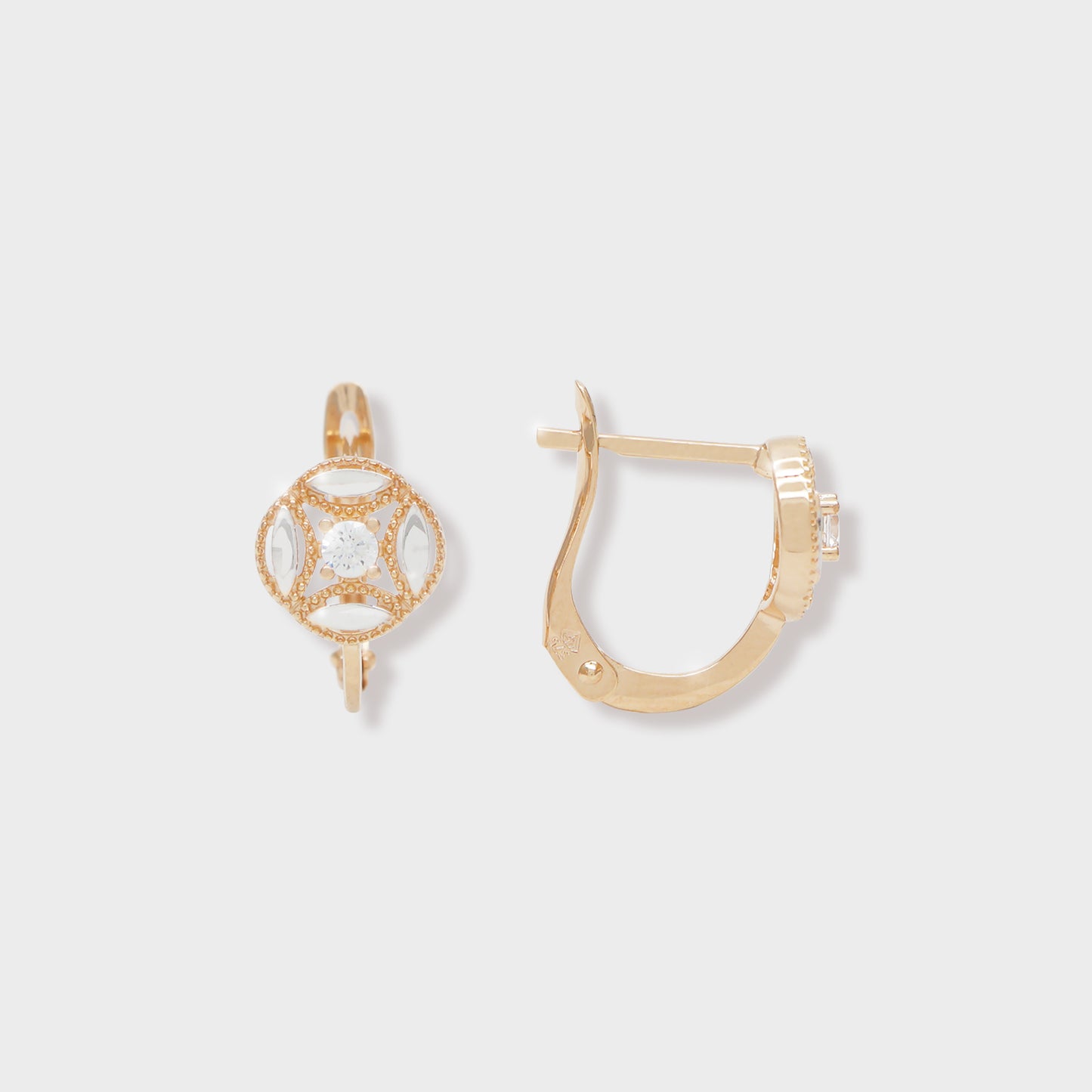Mitha Round Earring