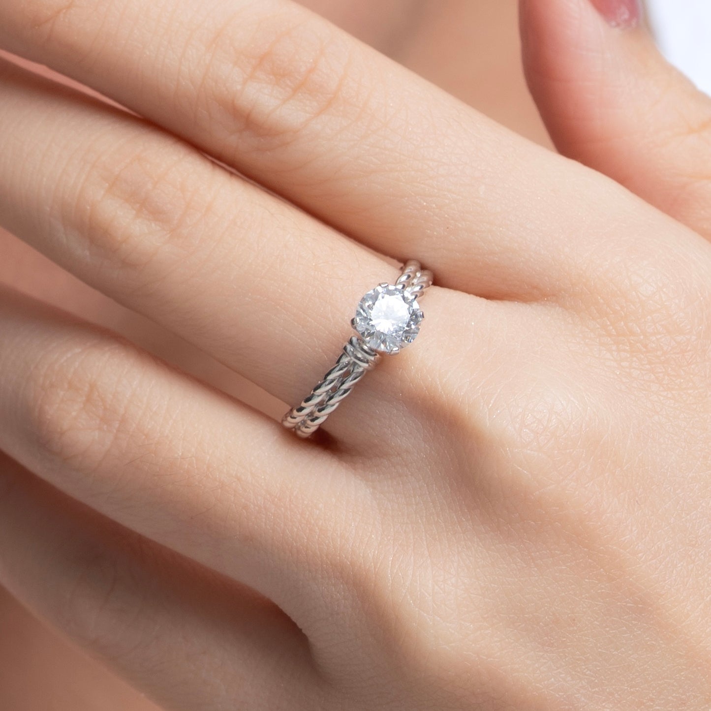 Pauline Solitaire Ring