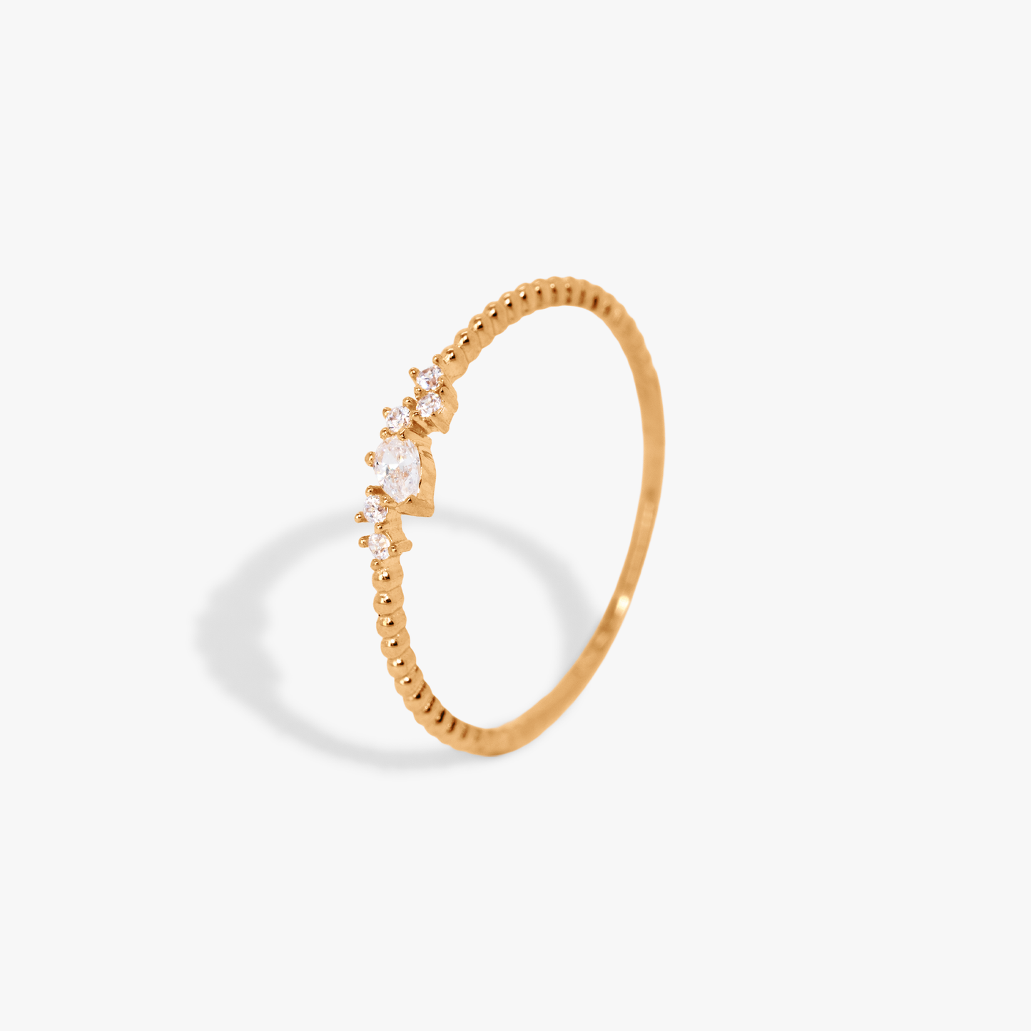 Henley Cluster Beads Ring