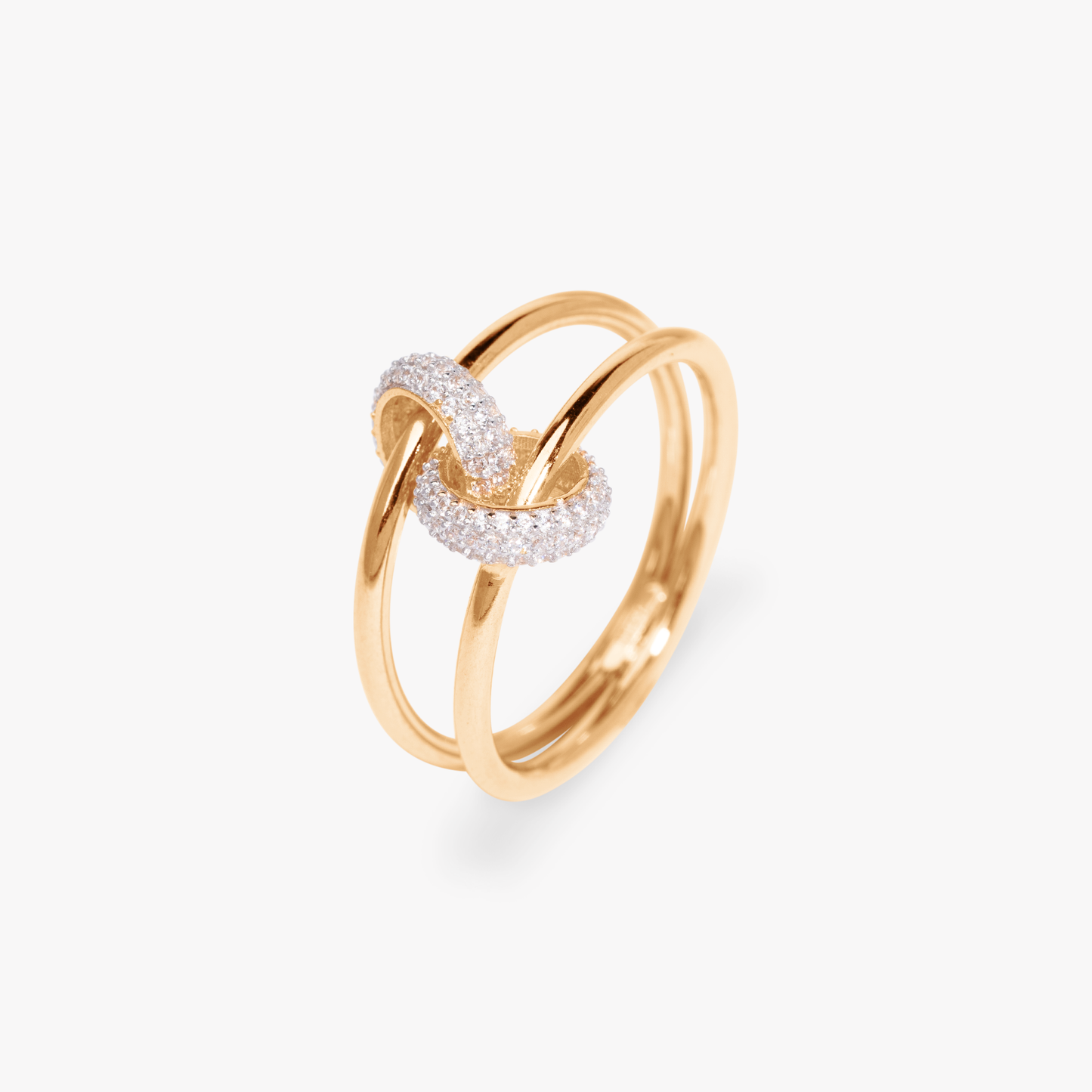 Silas Intertwined Ball Ring
