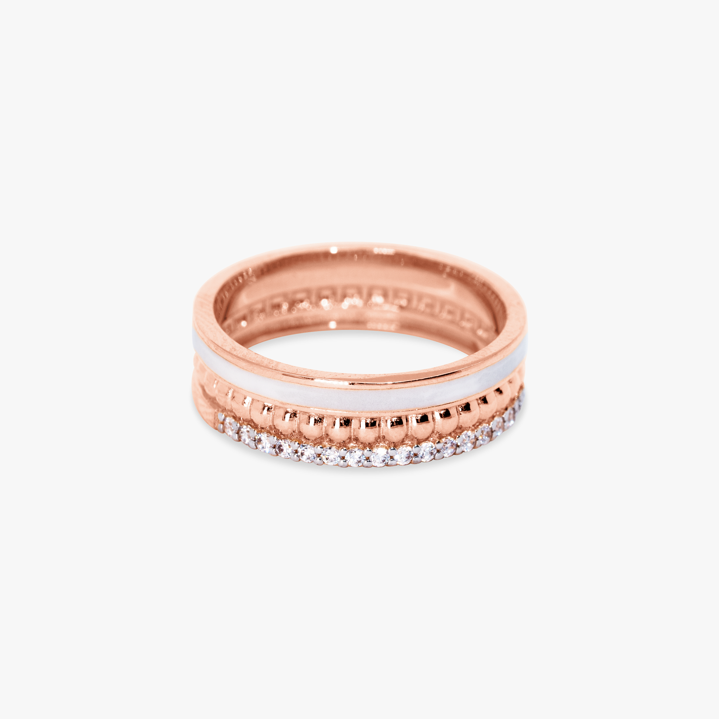 Violette Triple Layer Ring