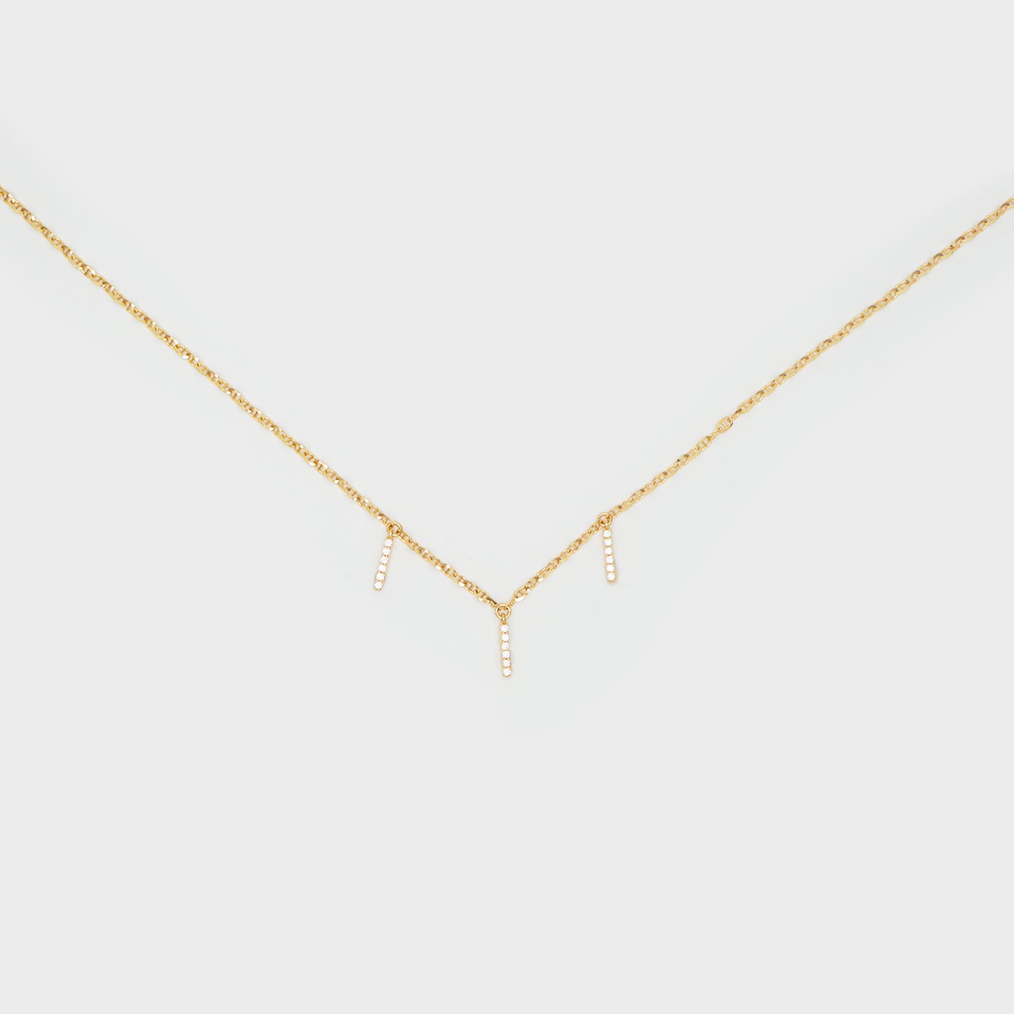 Gabriela Rainstone Bar Necklace
