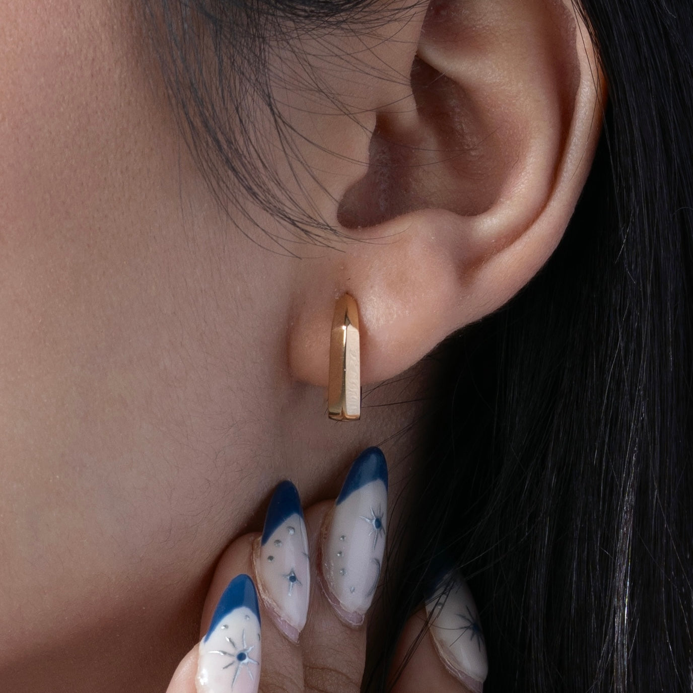 Misael Tangram Earring