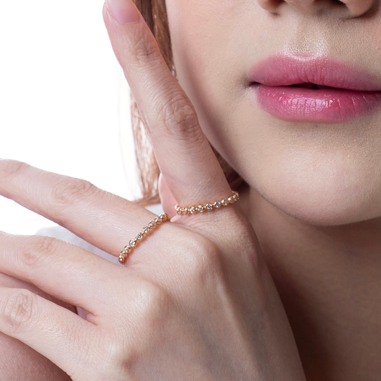 Sheryl Bezel Endless Ring
