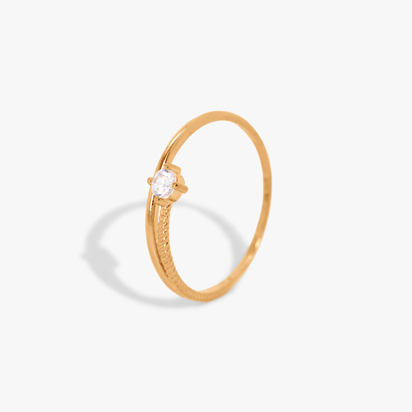 Claire Coil Stone Ring