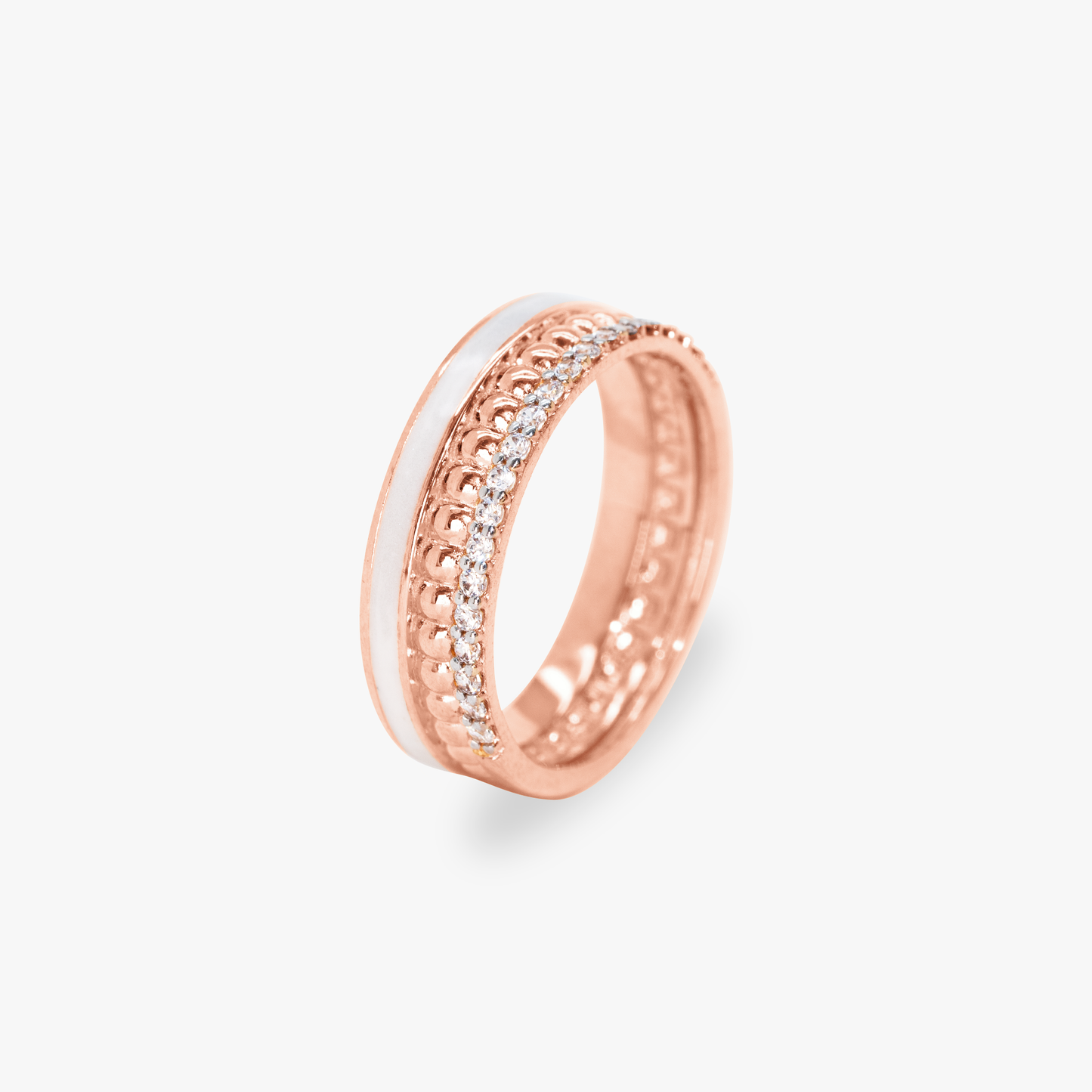 Violette Triple Layer Ring
