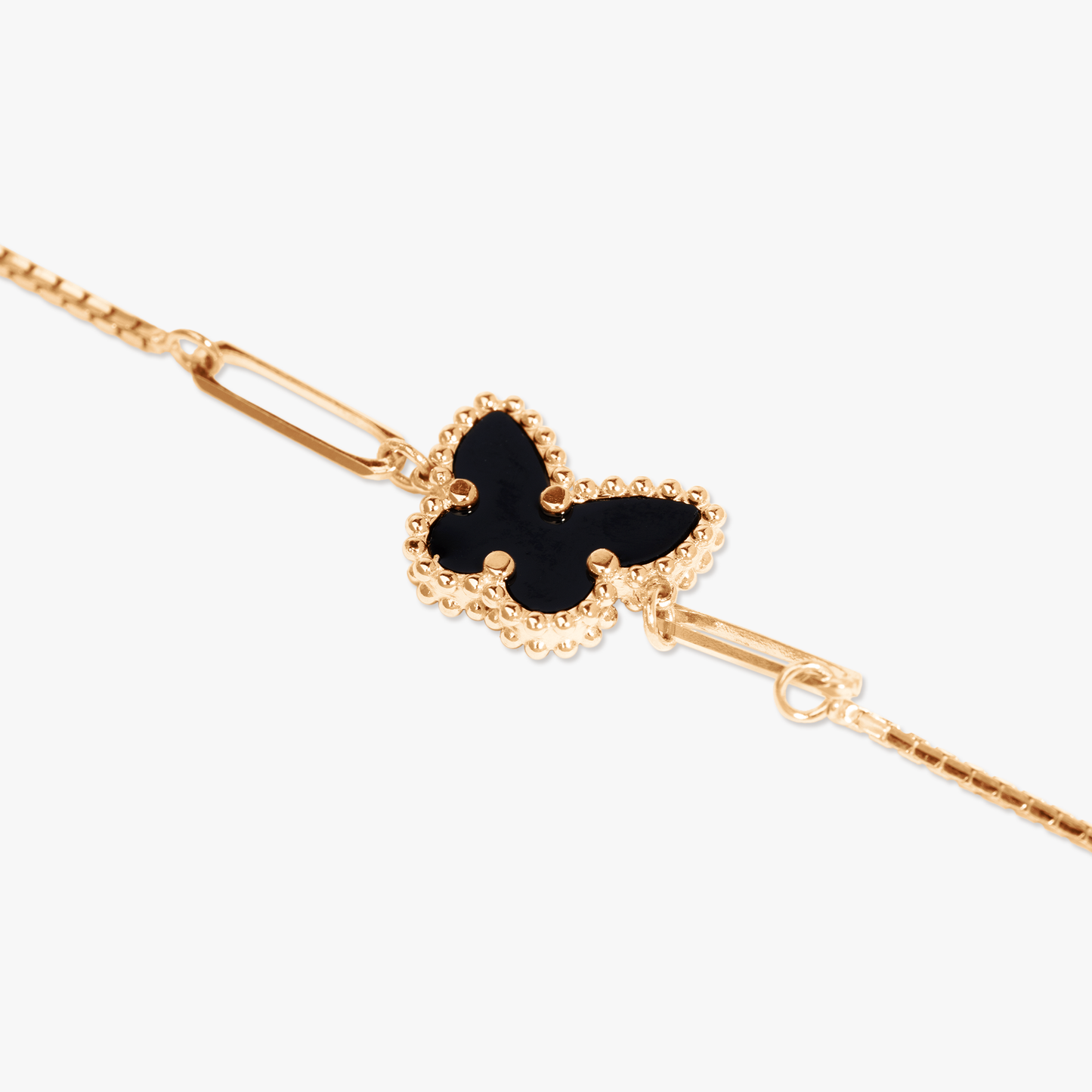 Amari Single Black Butterfly Bracelet