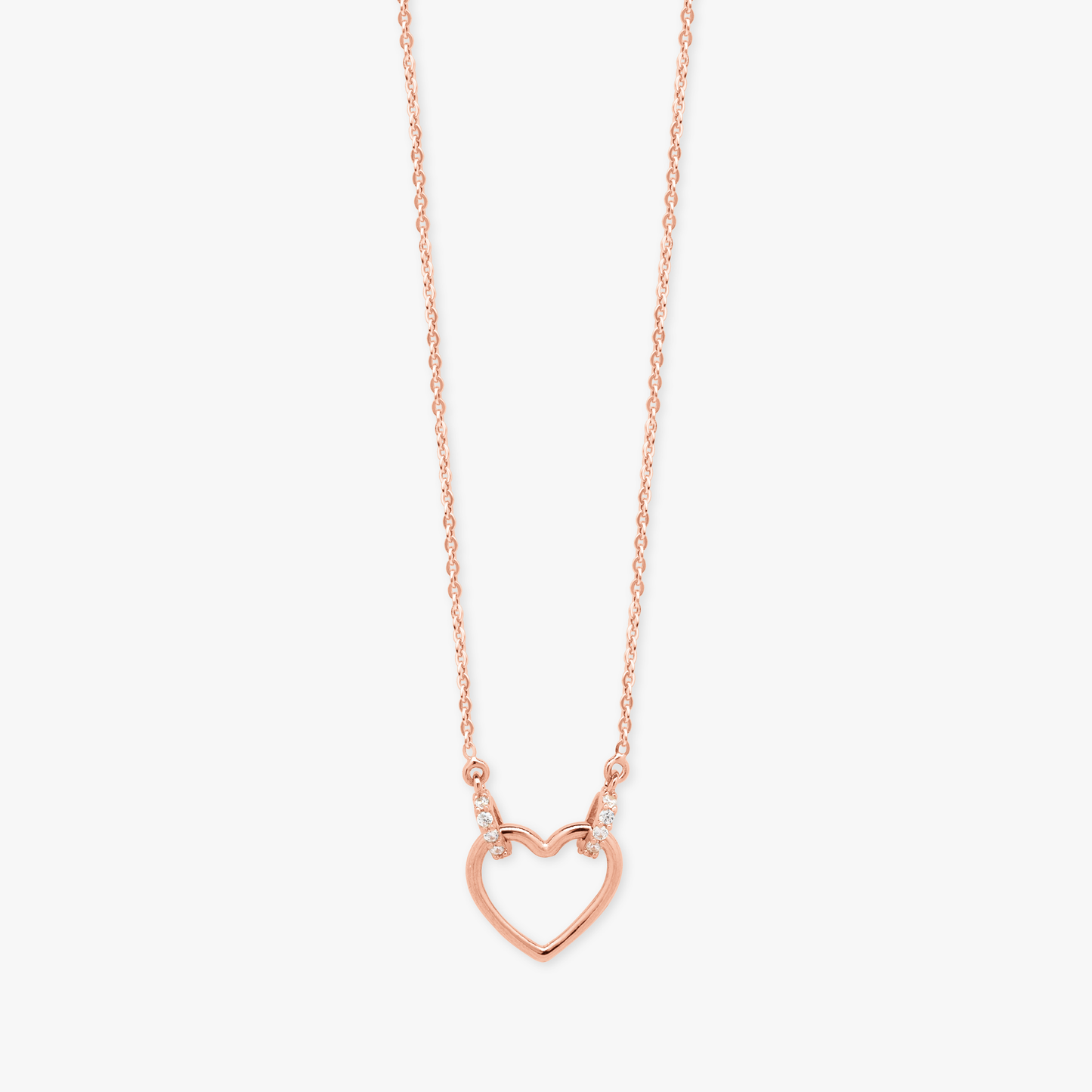 Vallen Listring Heart Necklace