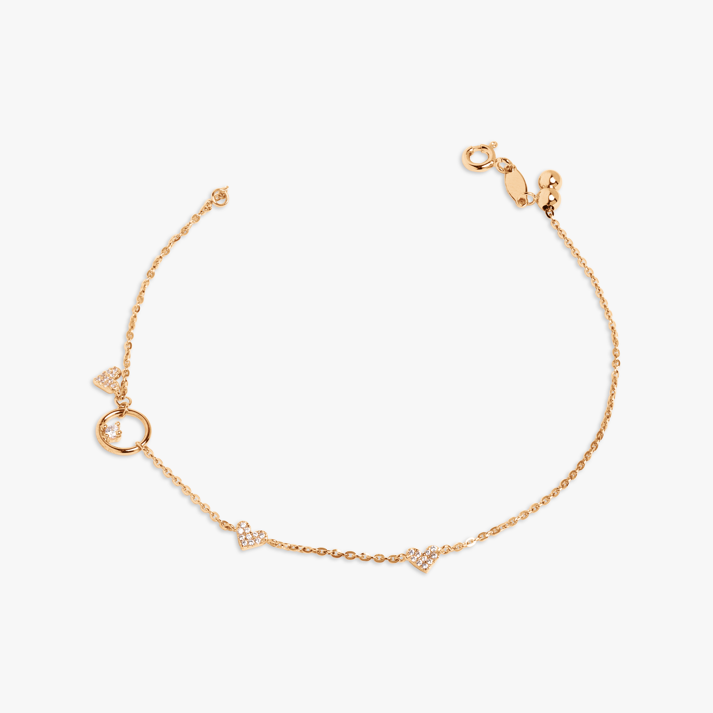 Riana Heart Bracelet