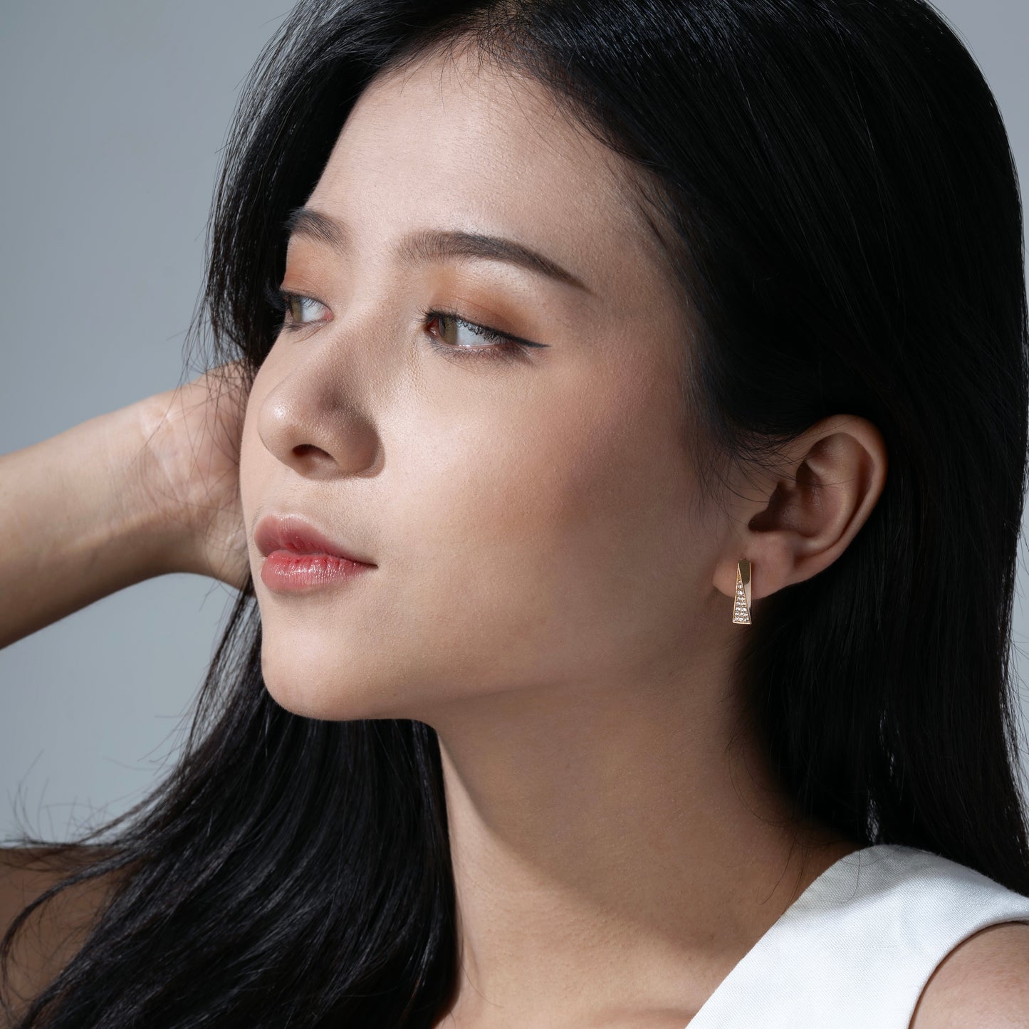 Karter Square Earring
