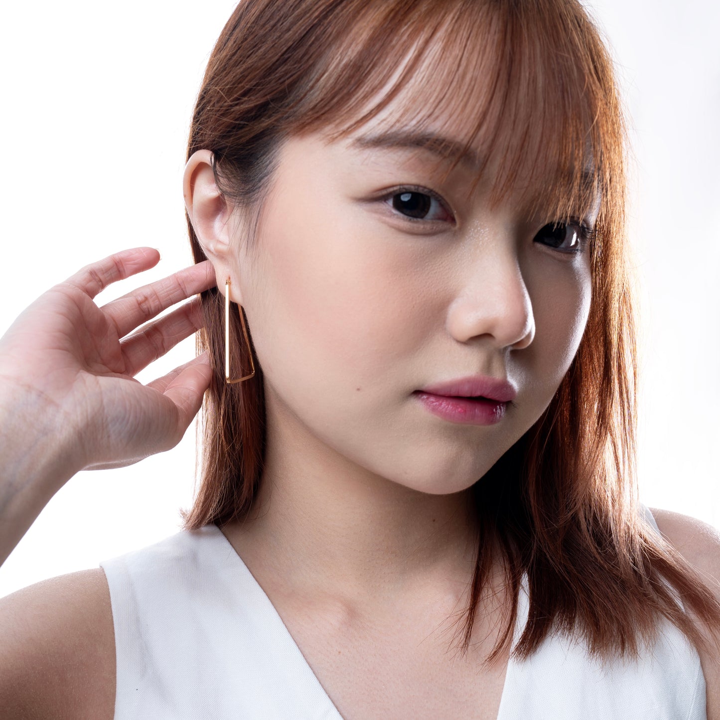 Lonnie Gyps Triangle Earring