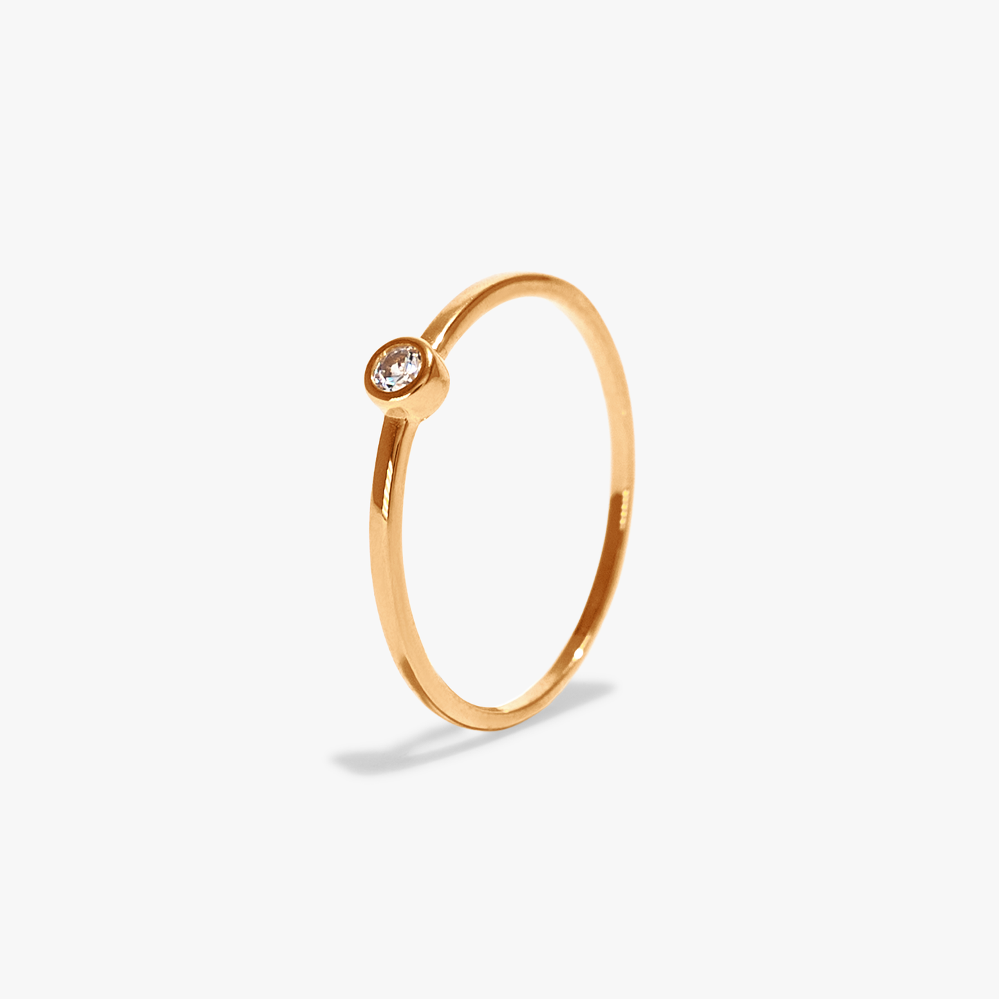 Selma Single Bezel Ring