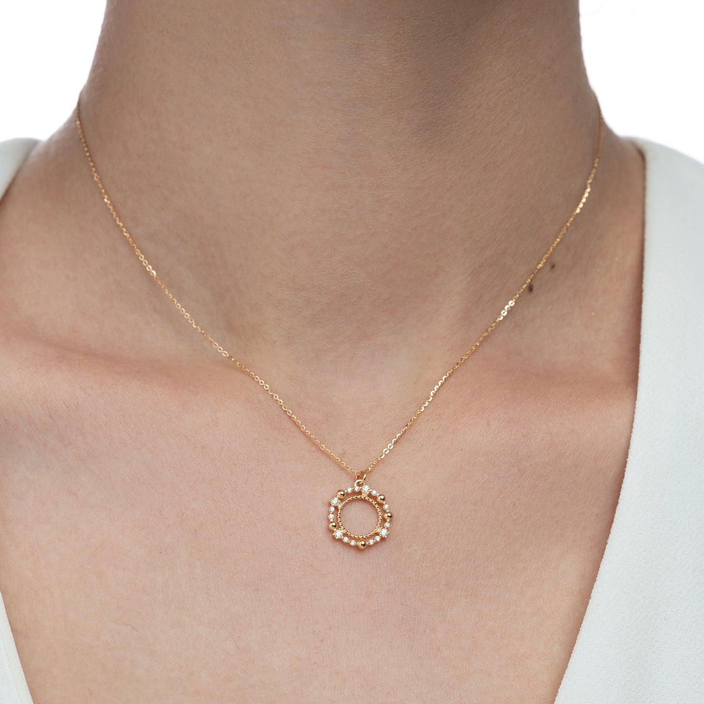 Isadora Wreath Necklace