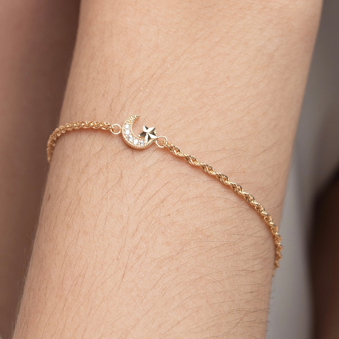 Kirana Crescent Moon Bracelet