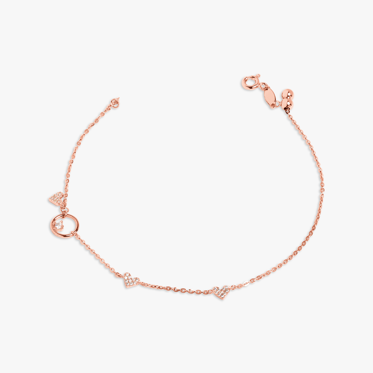 Riana Heart Bracelet