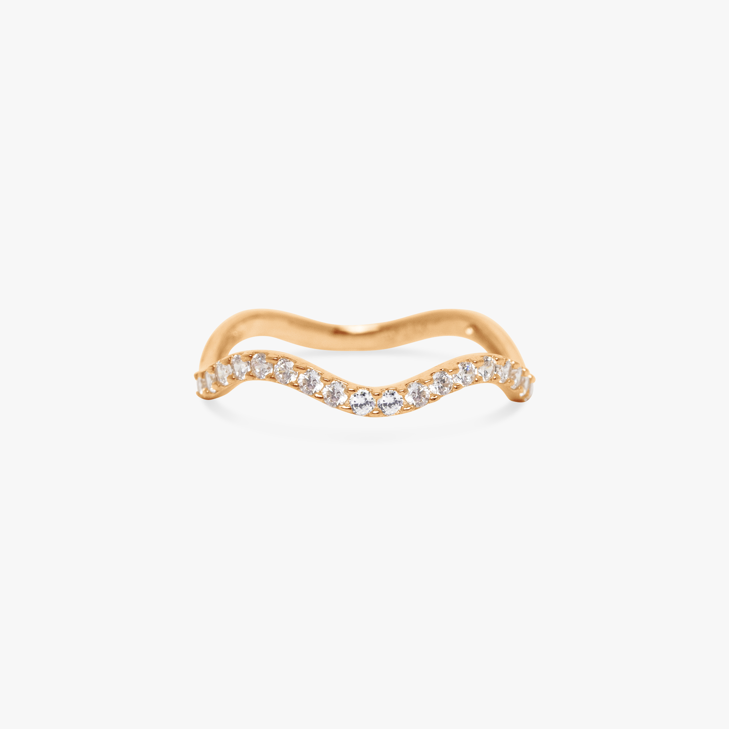Liv Wavy Listring Ring