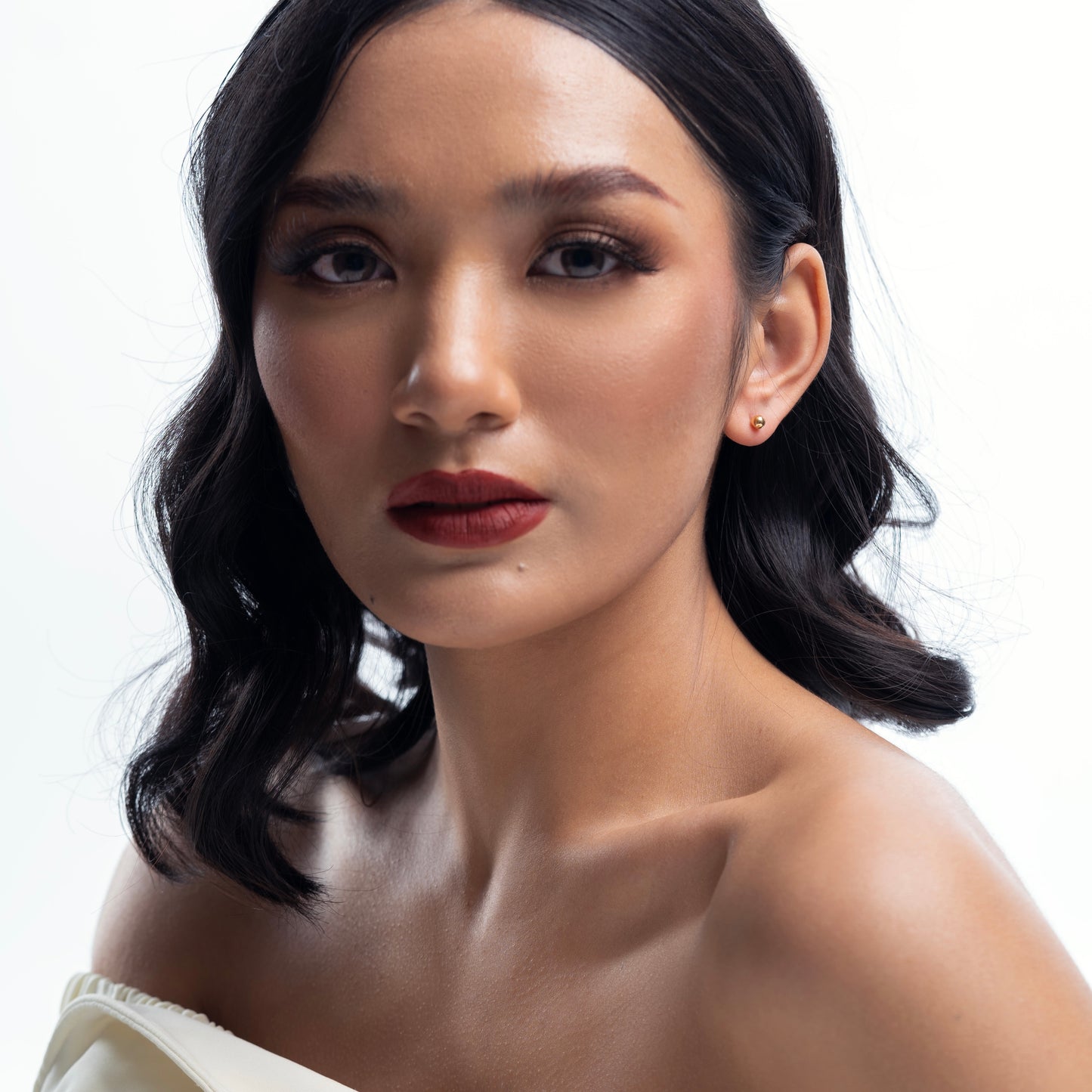 Marcia Boba Stud Earring