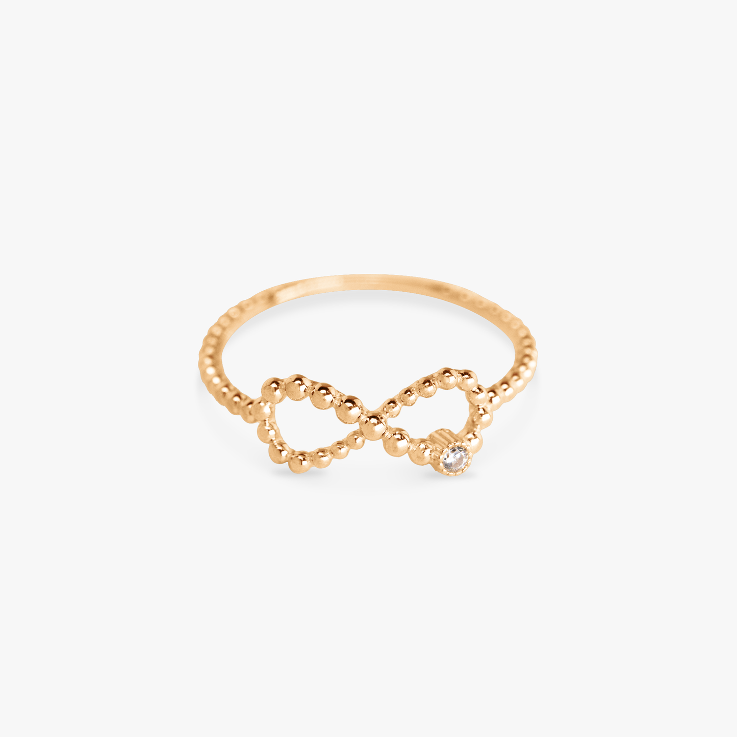 Miyo Infinity Beads Ring