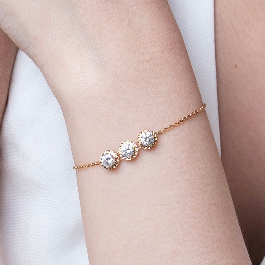 Melia Solitaire Bracelet
