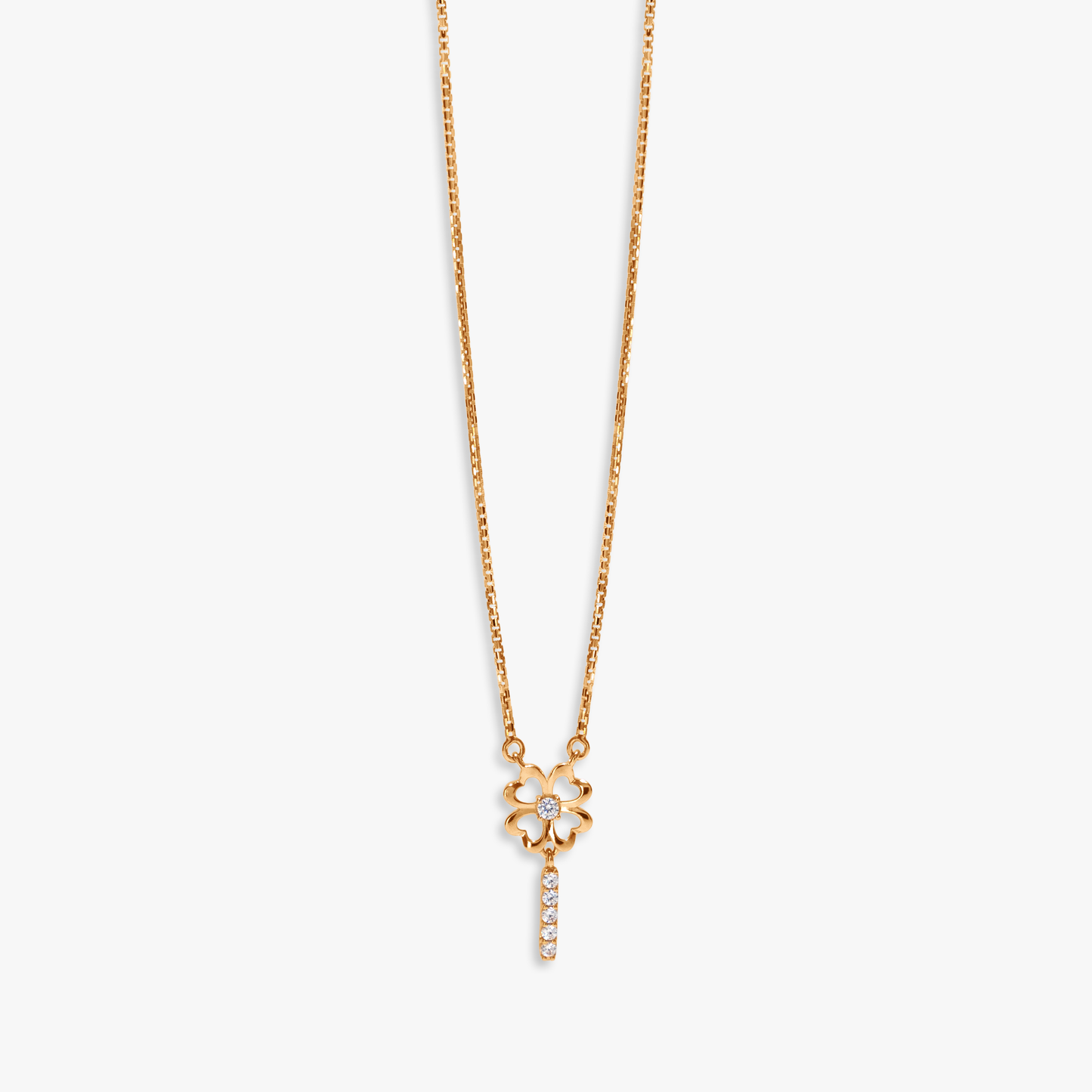 Dana Four Leaf Necklace