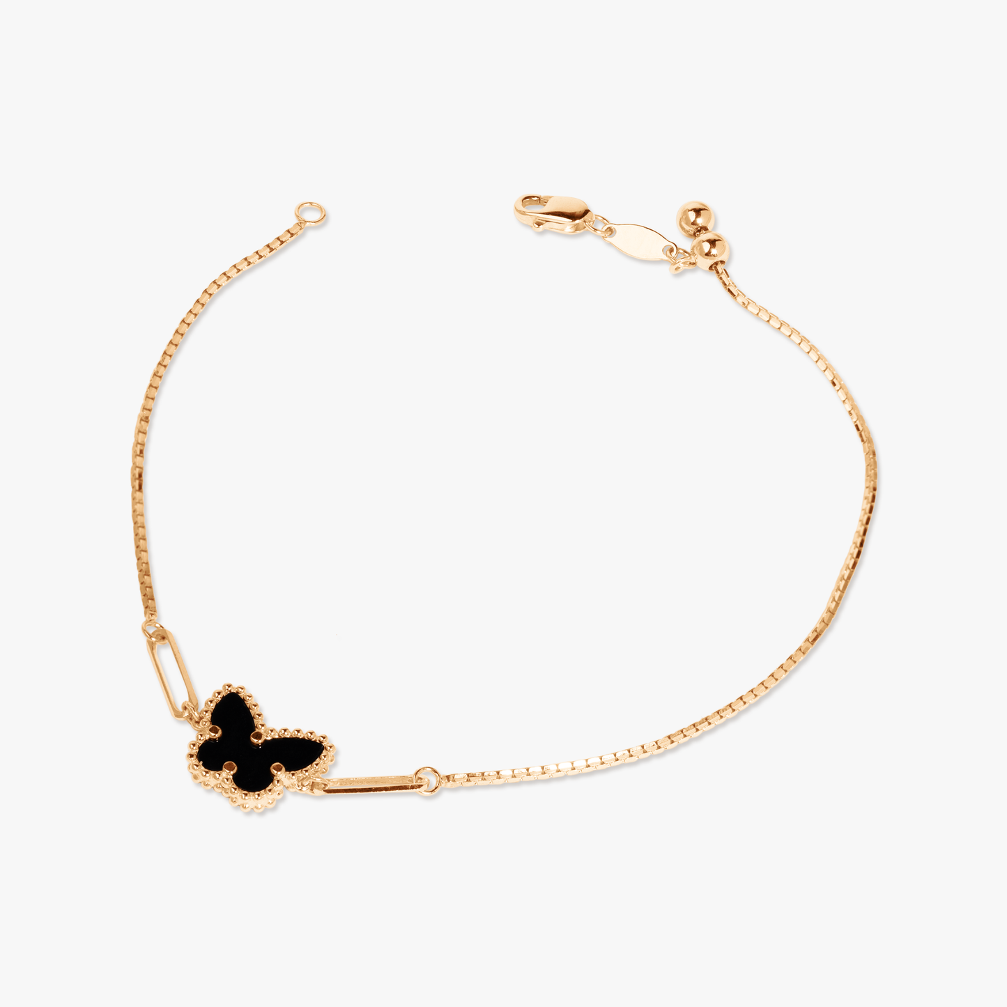 Amari Single Black Butterfly Bracelet