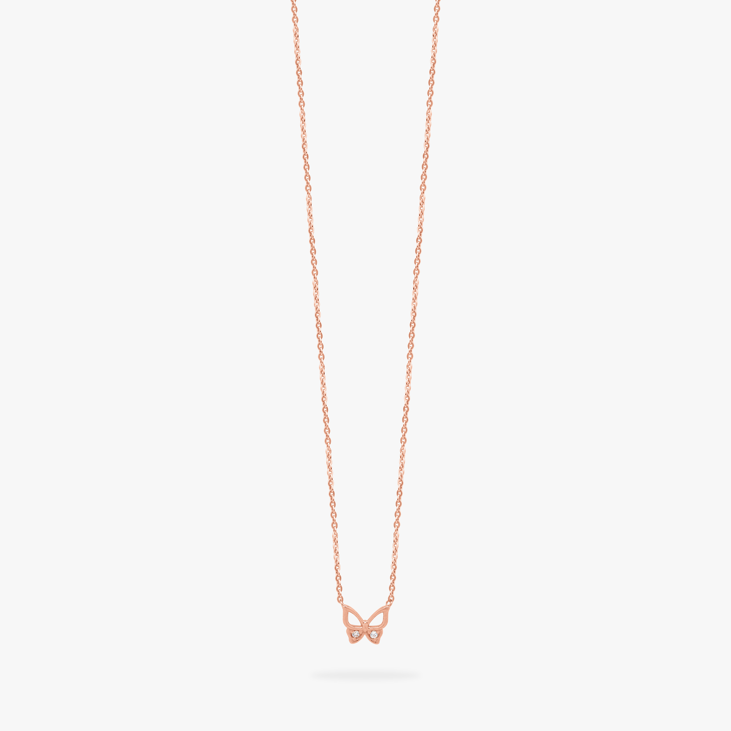 Fleurette Butterfly Necklace