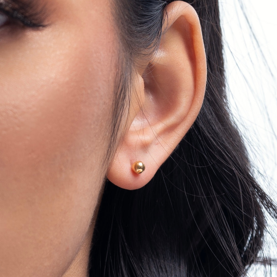 Marcia Boba Stud Earring