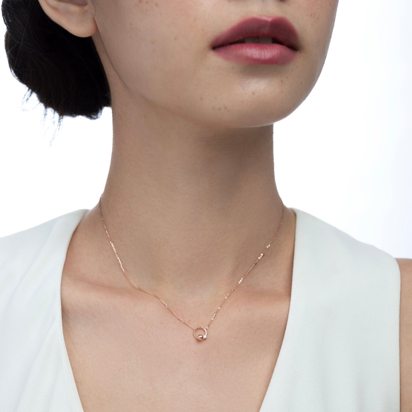 Audrey Hollow Necklace
