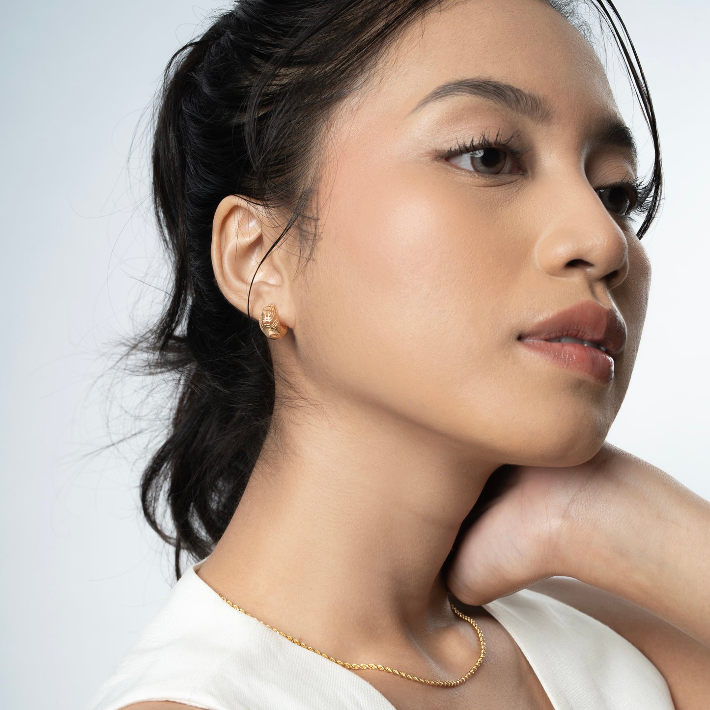 Elijah Tear Drop Earring