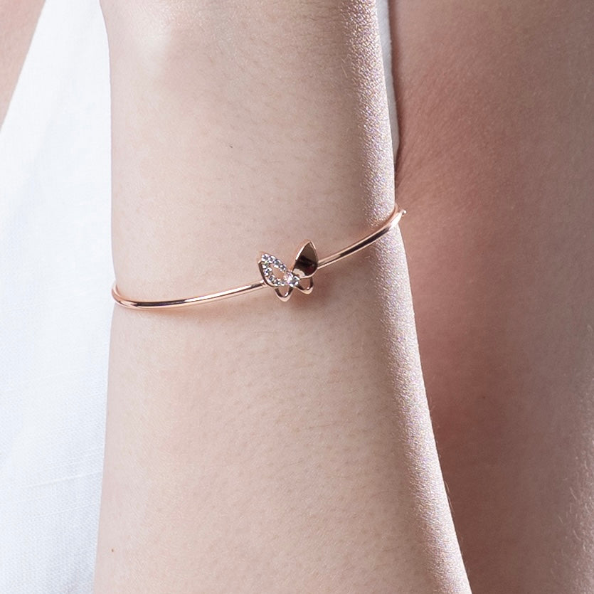 Cara Butterfly Bangle