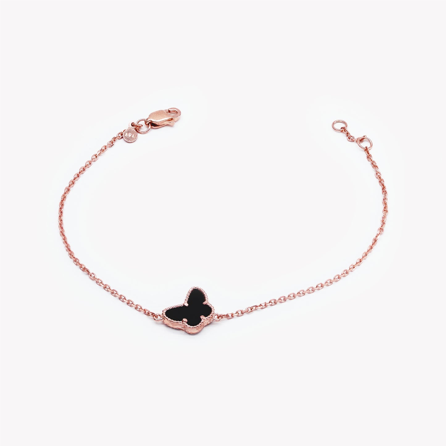 Valorie Black Butterfly Bracelet