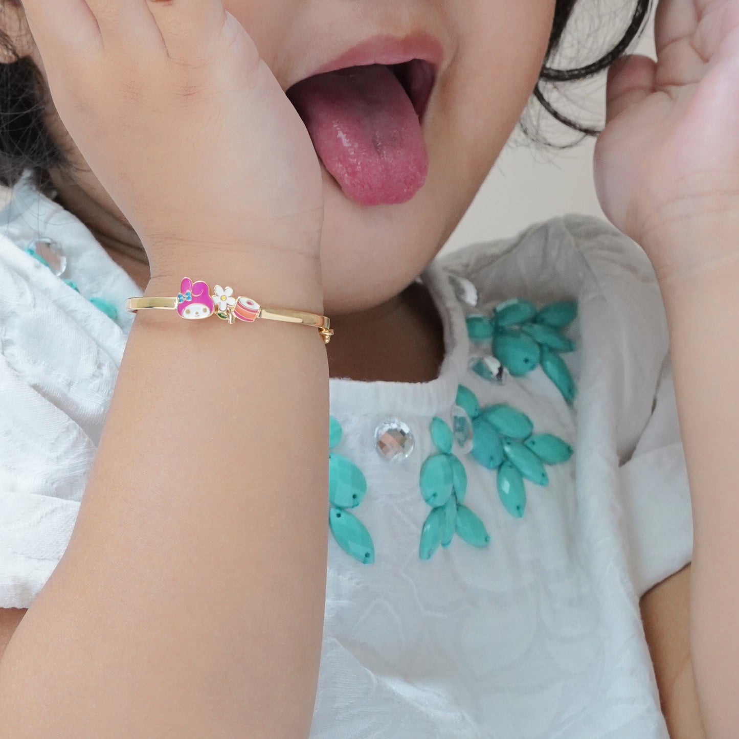 My Melody Flower Kids Bangle