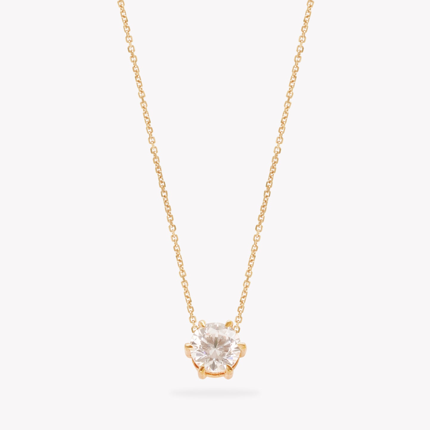 Danna Solitaire Maxi Necklace