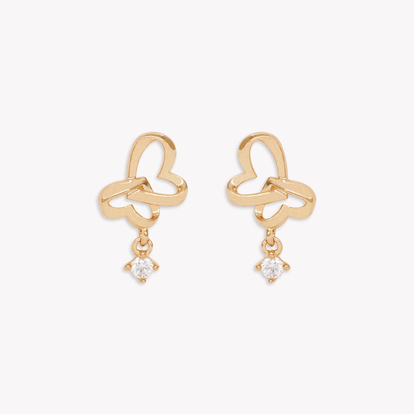 Blanca Butterfly Stud Earring
