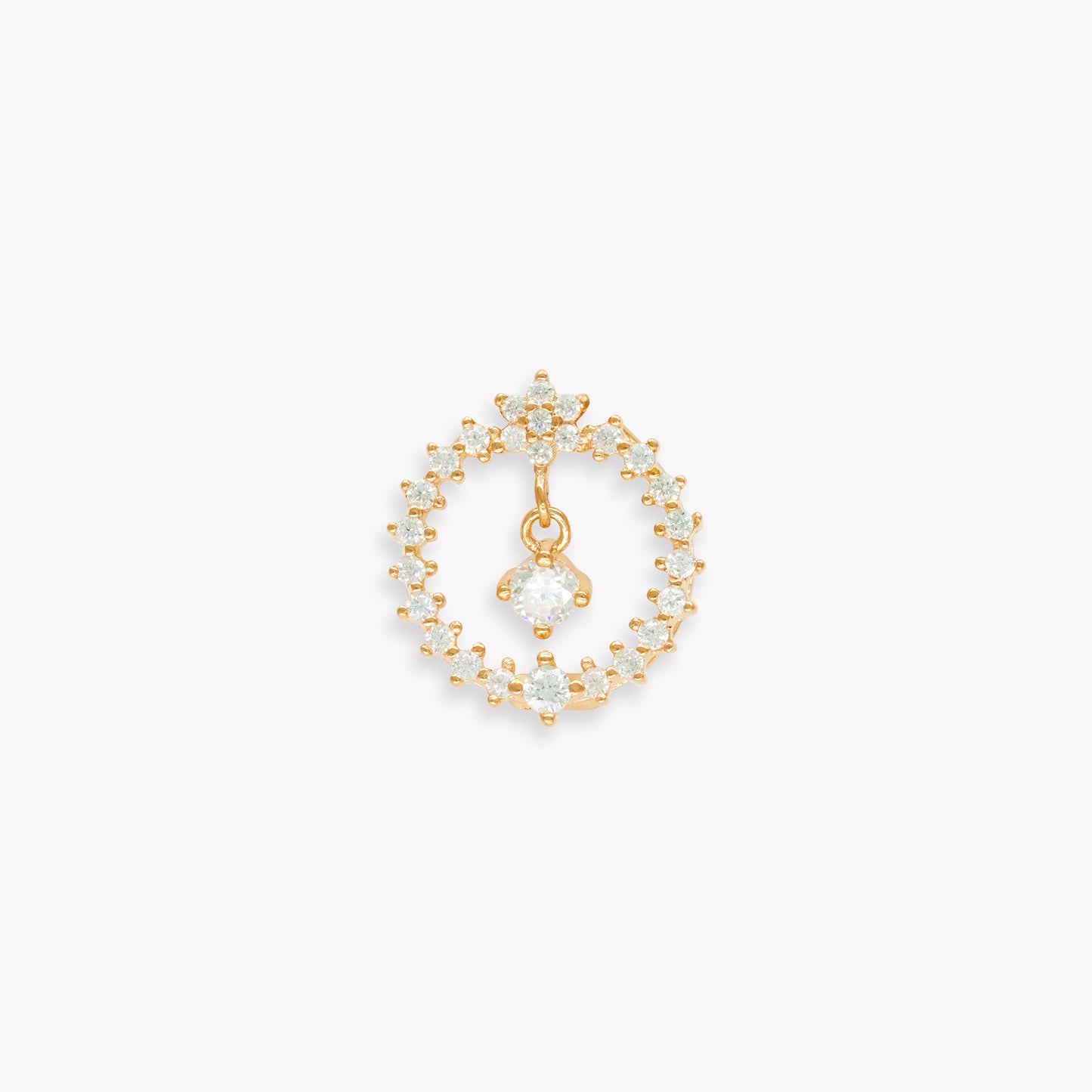 Jane Wreath Crystal Pendant