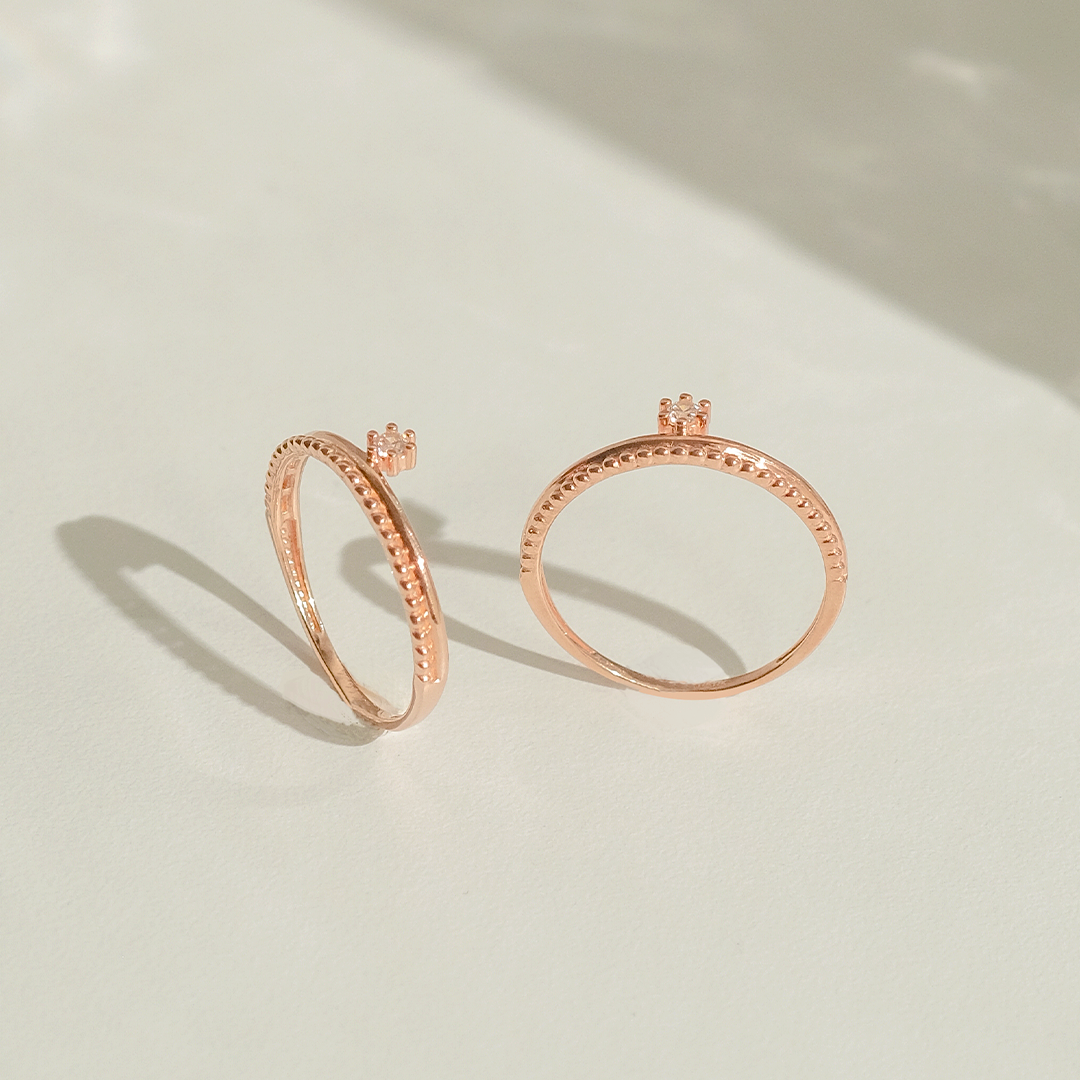 Cozette Classic Crown Ring
