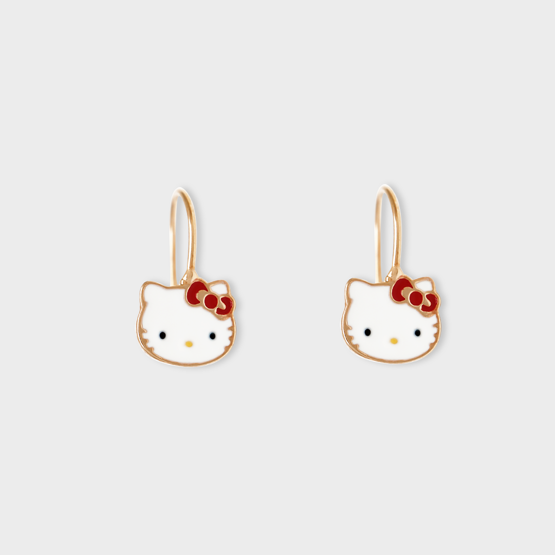 Hello Kitty Red Kids Earring