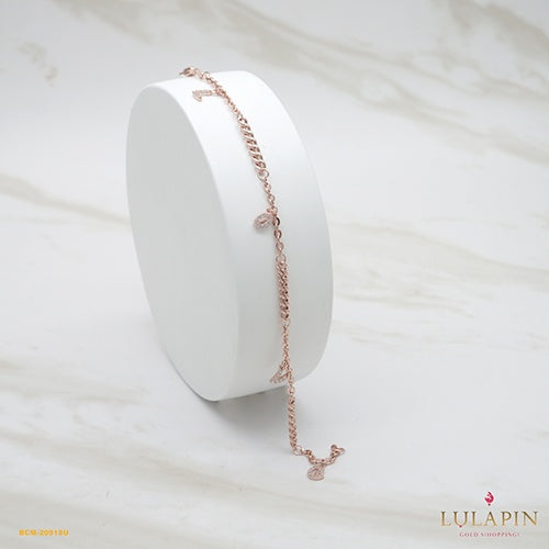 LOVE Initial Charm Holl Bracelet