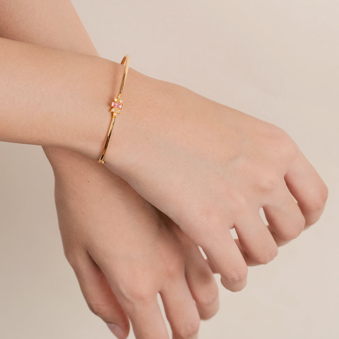 Nara Flower Bangle
