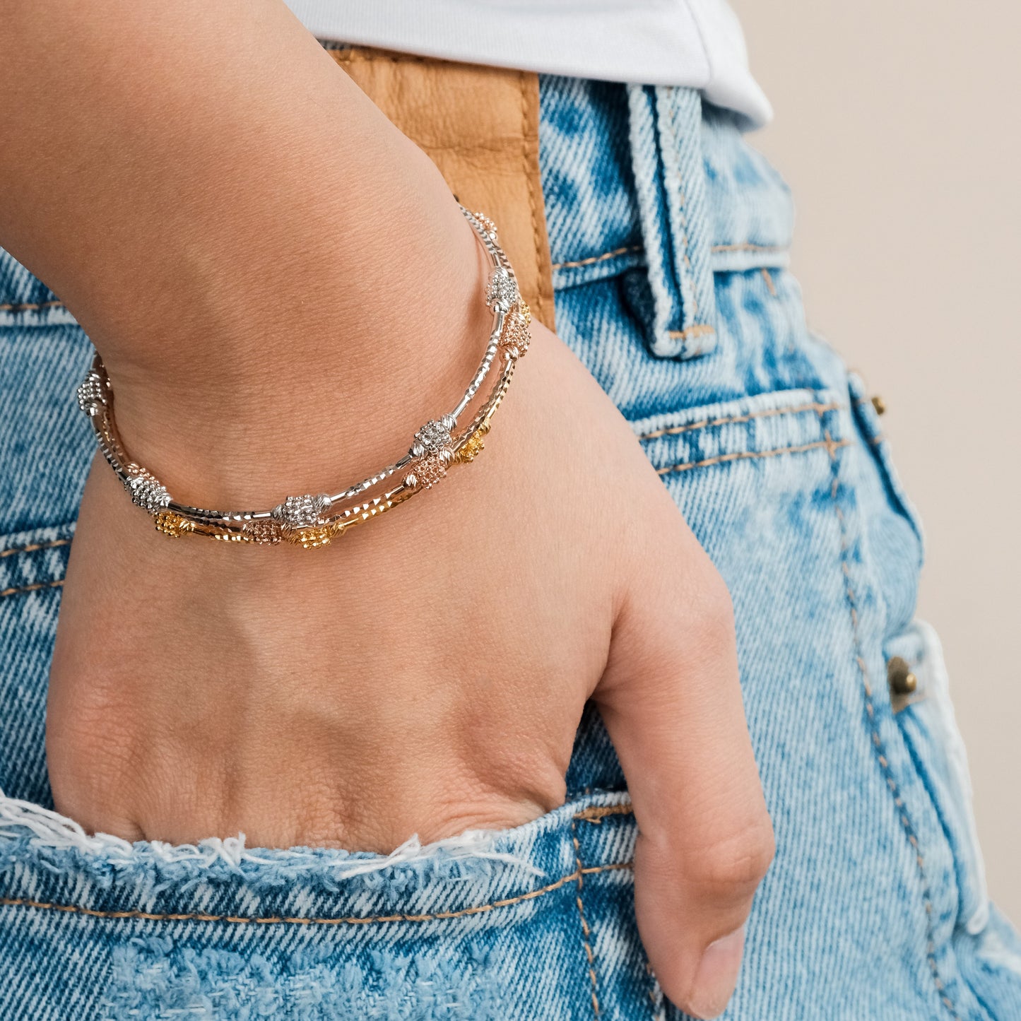 Chara Indian Stacking Bangle