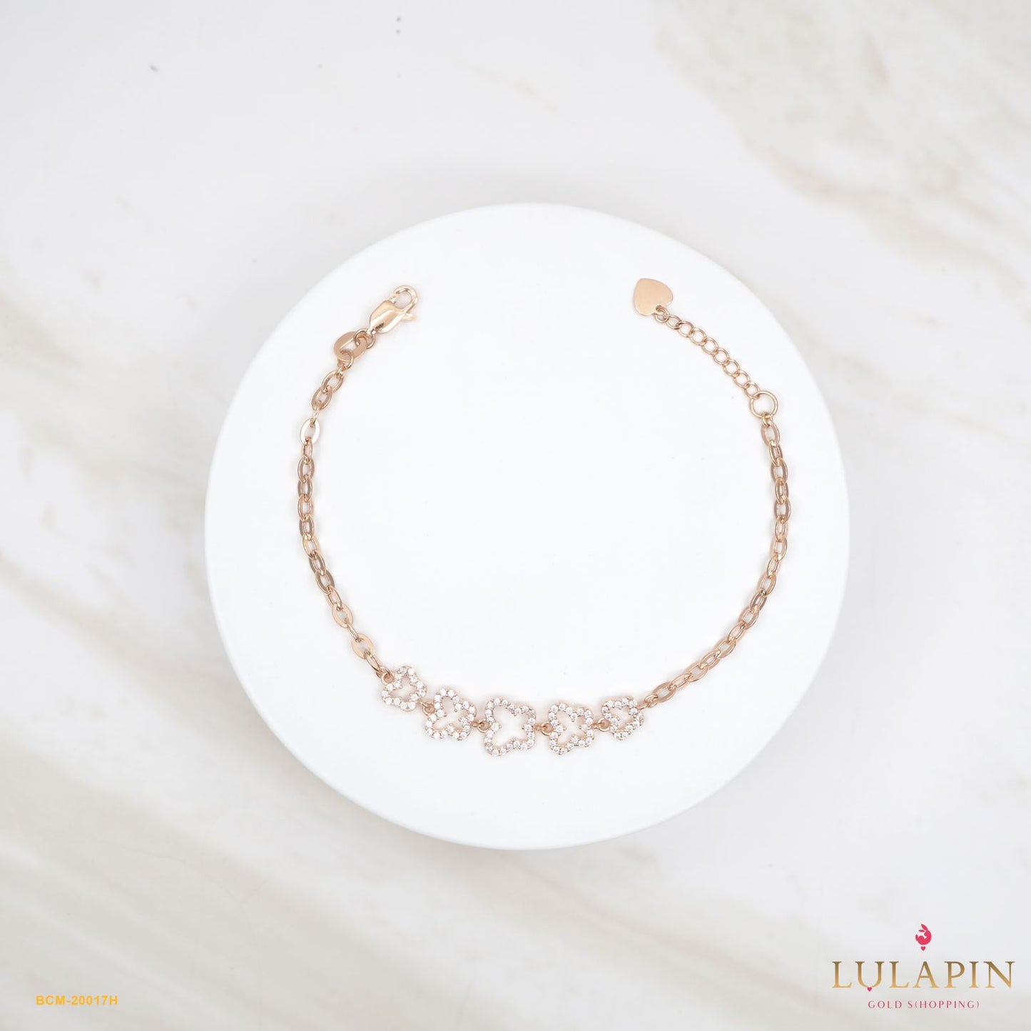 Beautiful Penta Dazzling Butterfly Bracelet